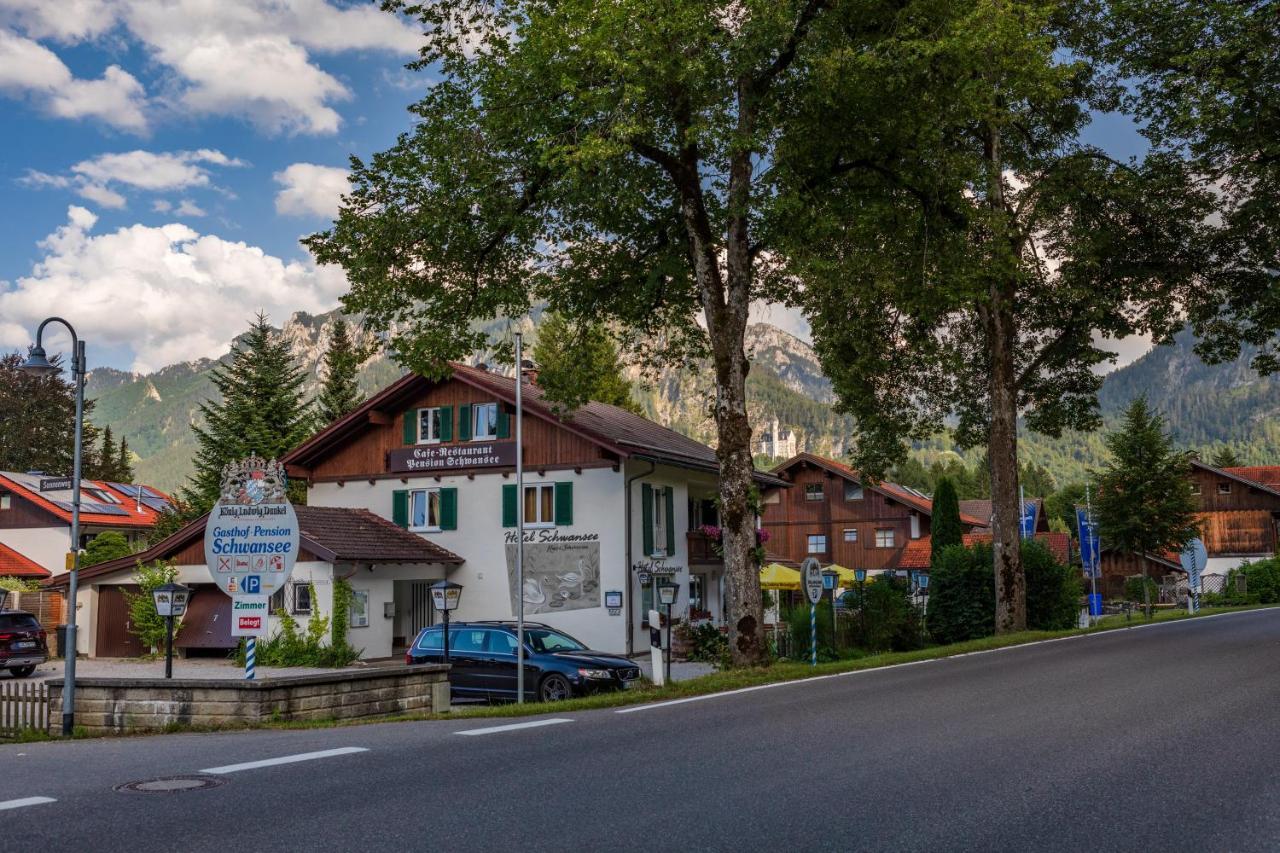 شفانغو Hotel Pension Schwansee المظهر الخارجي الصورة