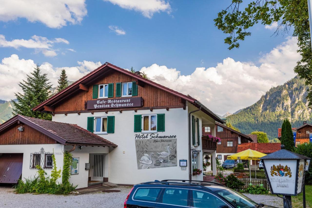 شفانغو Hotel Pension Schwansee المظهر الخارجي الصورة