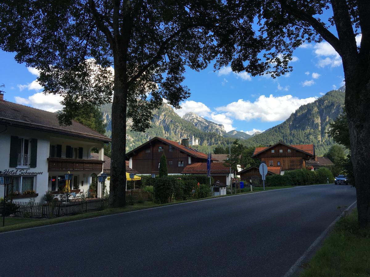 شفانغو Hotel Pension Schwansee المظهر الخارجي الصورة