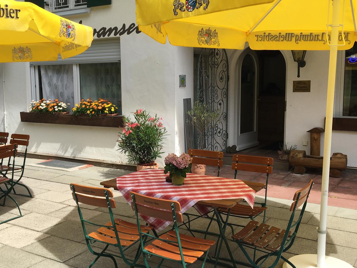 شفانغو Hotel Pension Schwansee المظهر الخارجي الصورة