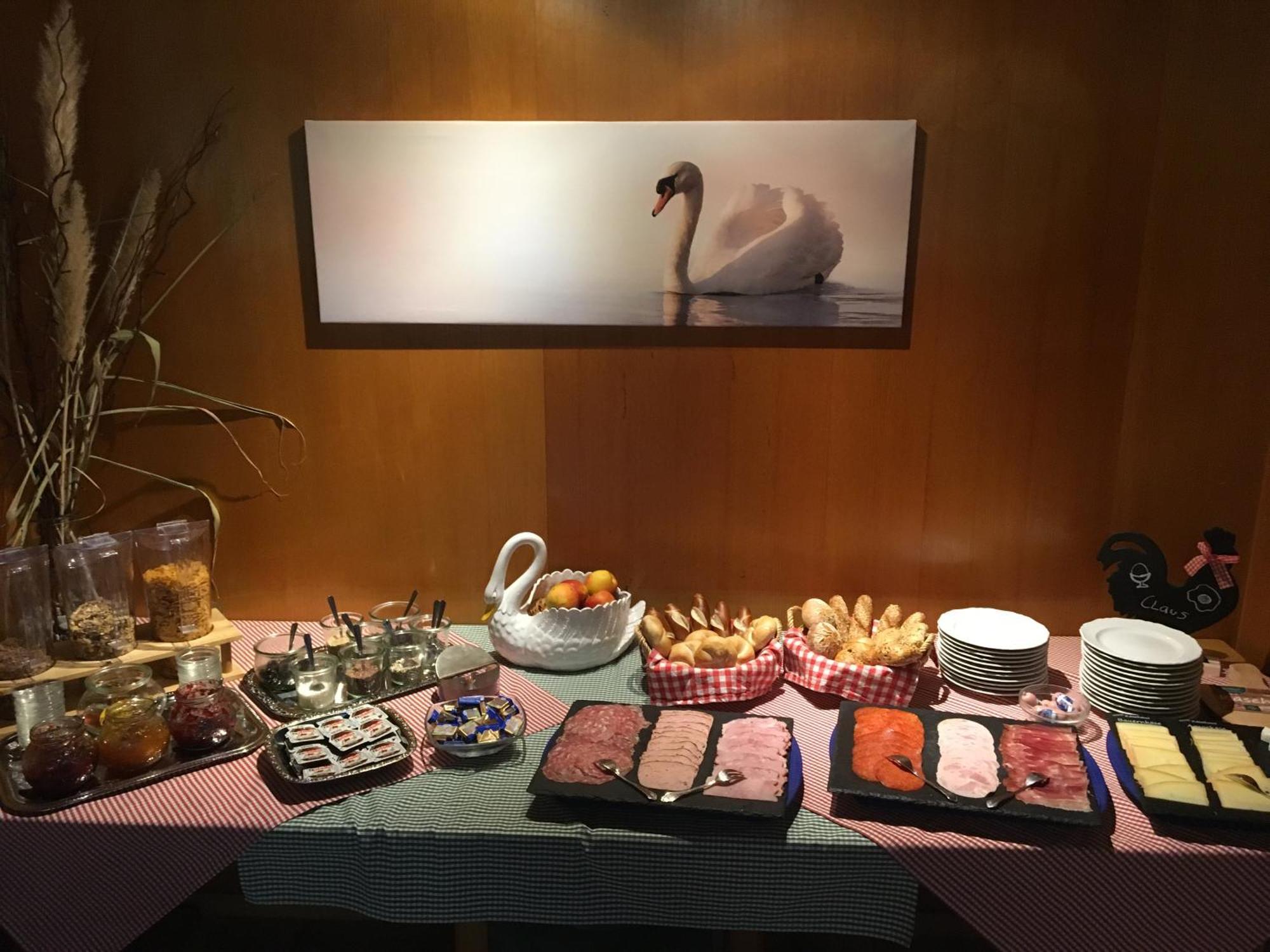 شفانغو Hotel Pension Schwansee المظهر الخارجي الصورة