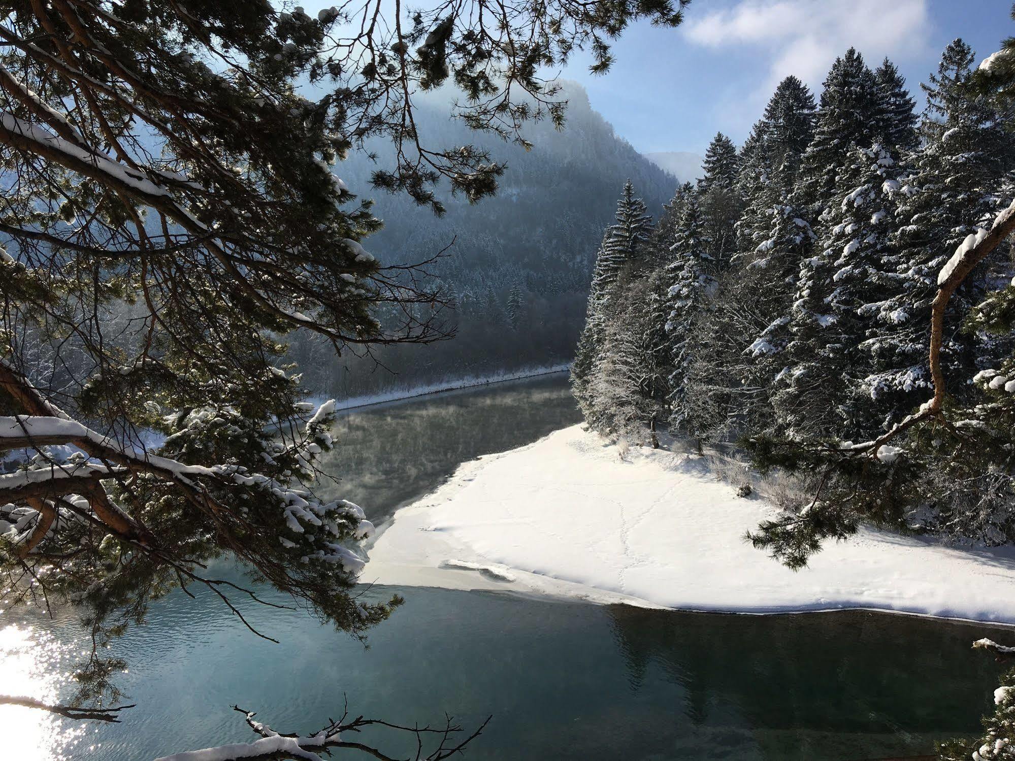 شفانغو Hotel Pension Schwansee المظهر الخارجي الصورة